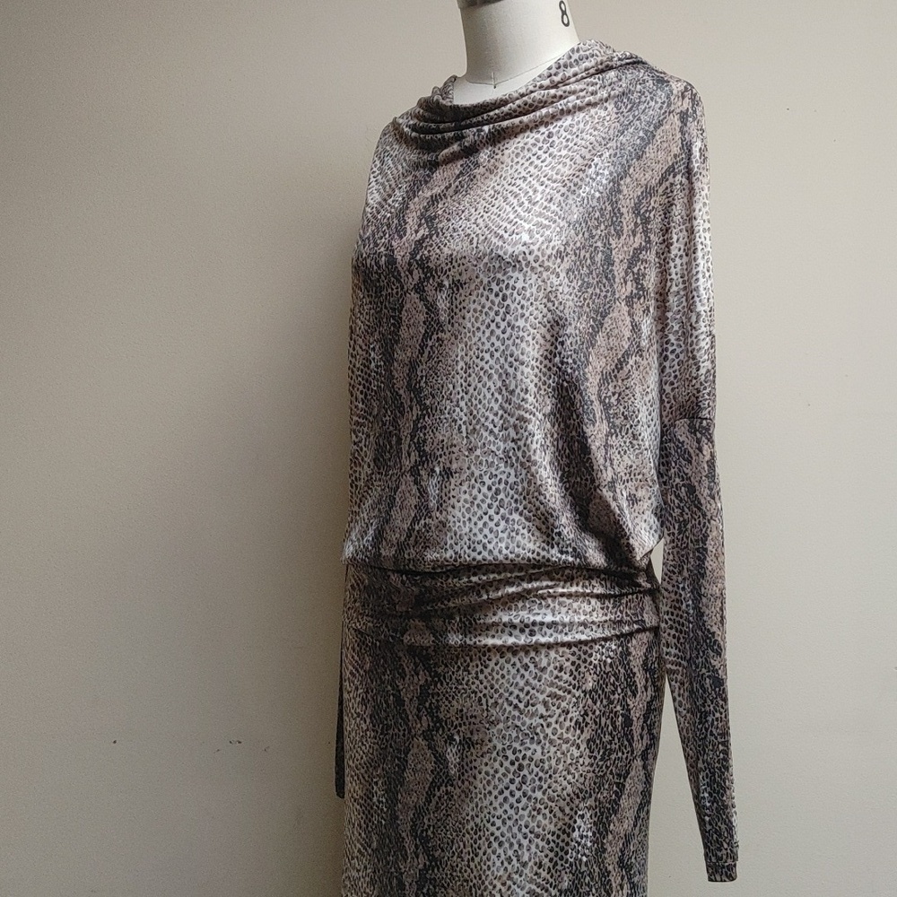 VavaVoom Python Print Maxi Dress
